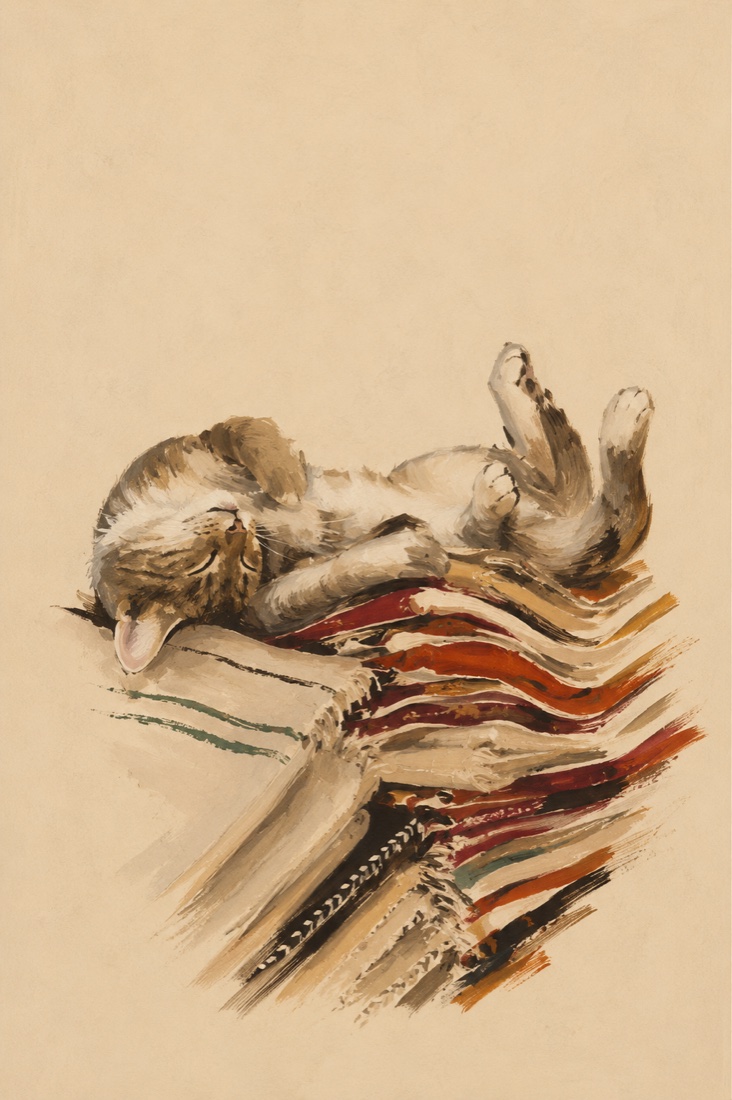 Marrakesh Cat — fine art print by Giulianna Boscardin